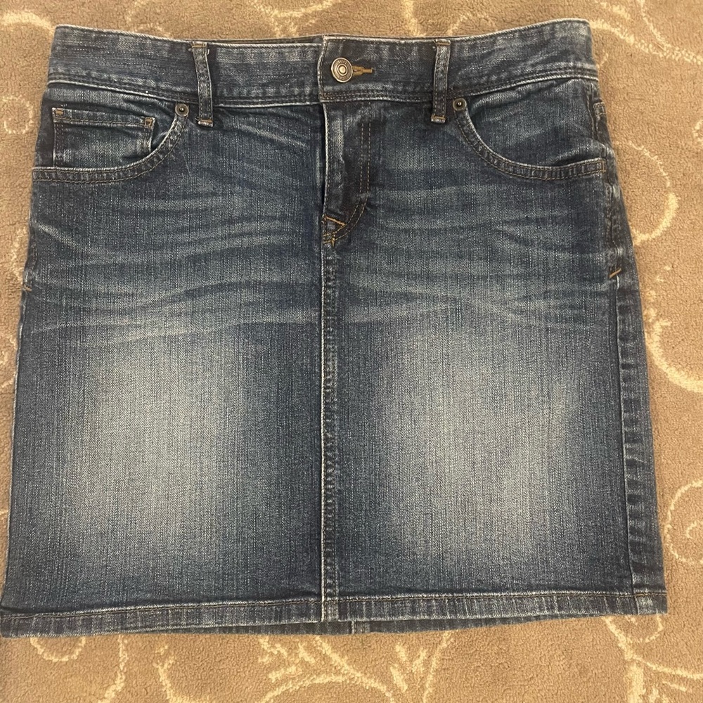 LOFT denim skirt, size 2